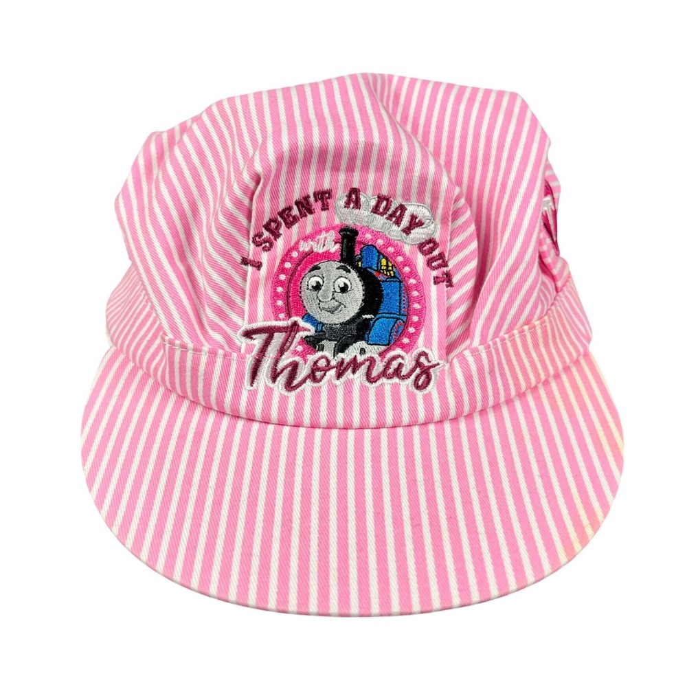 Thomas & Friends Pink Pinstripe Youth Conductor Hat Engineer Cap 2020